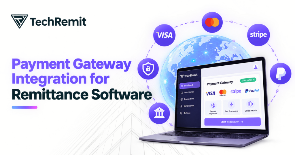 payment gateway integration for remittance software